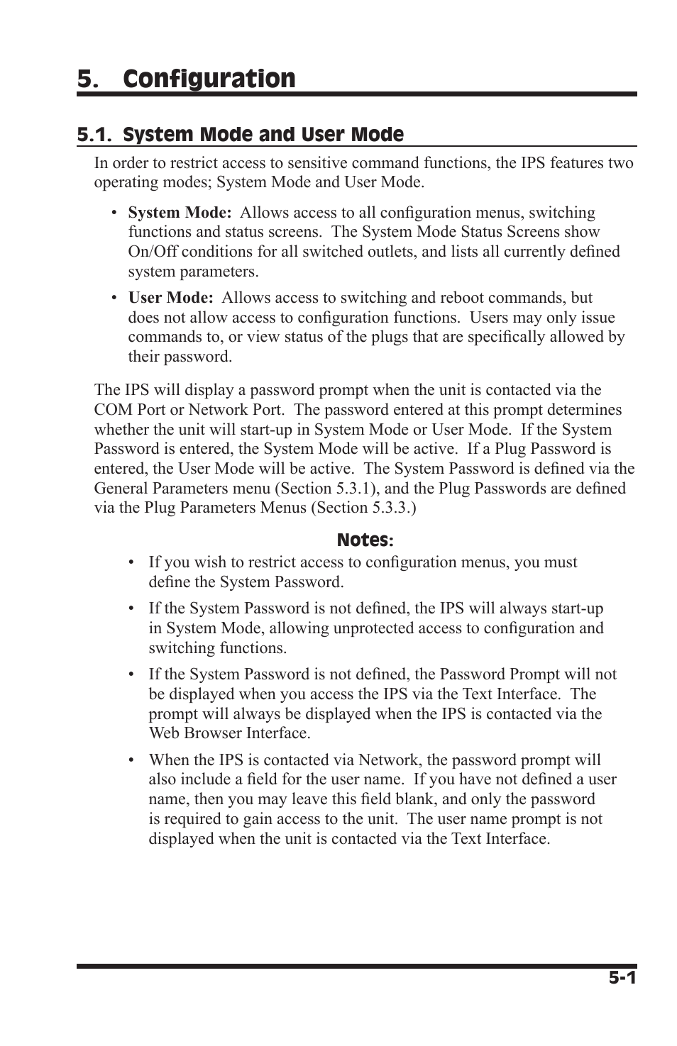 Configuration | Western Telematic IPS-800-D20 User Manual | Page 19 / 58