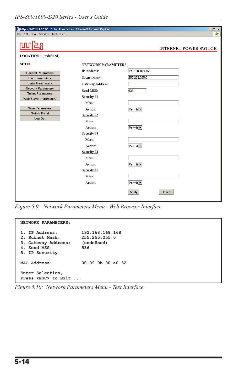 Western Telematic IPS-800-D20 User Manual | Page 32 / 58