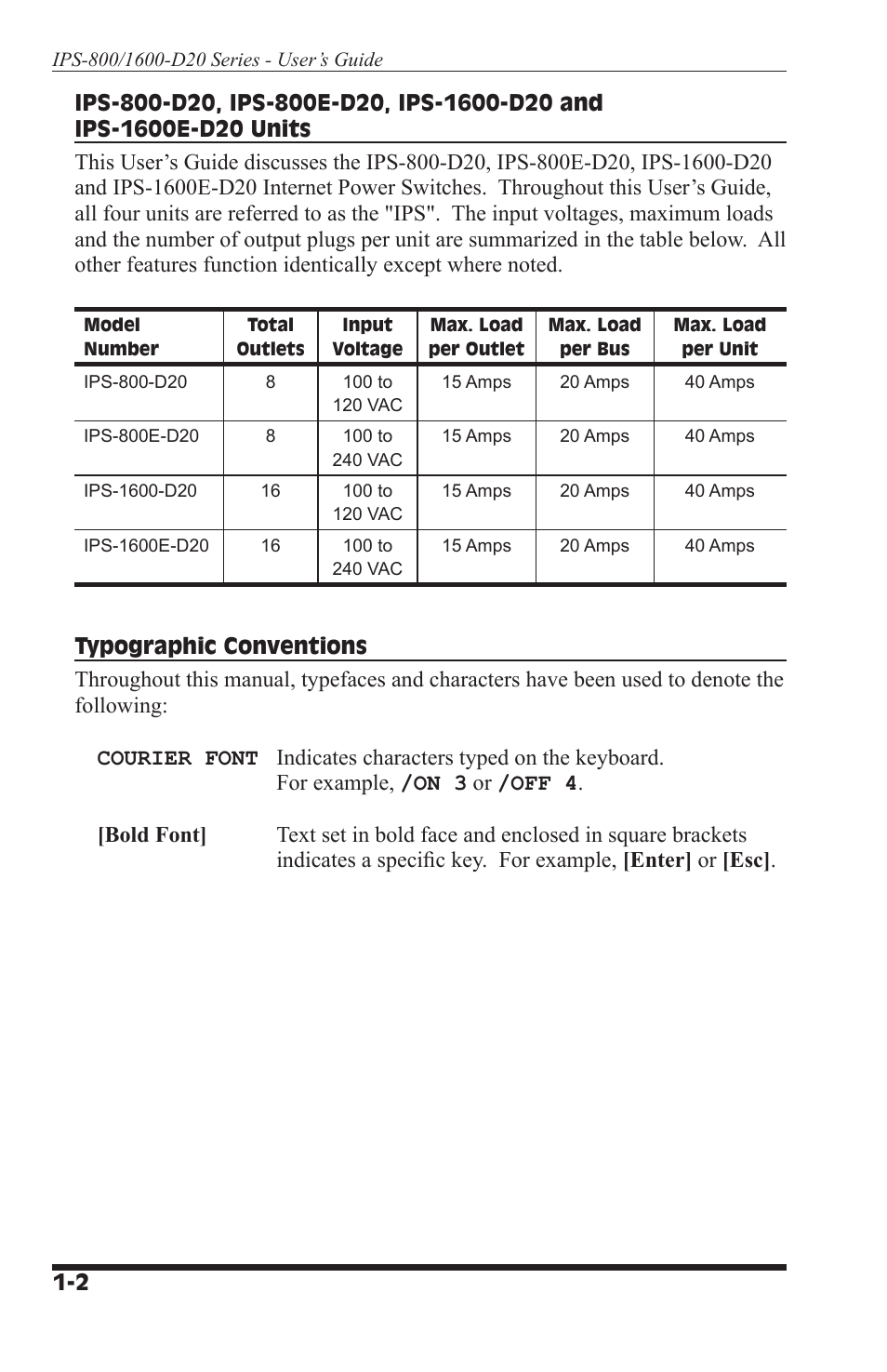 Western Telematic IPS-800-D20 User Manual | Page 8 / 58