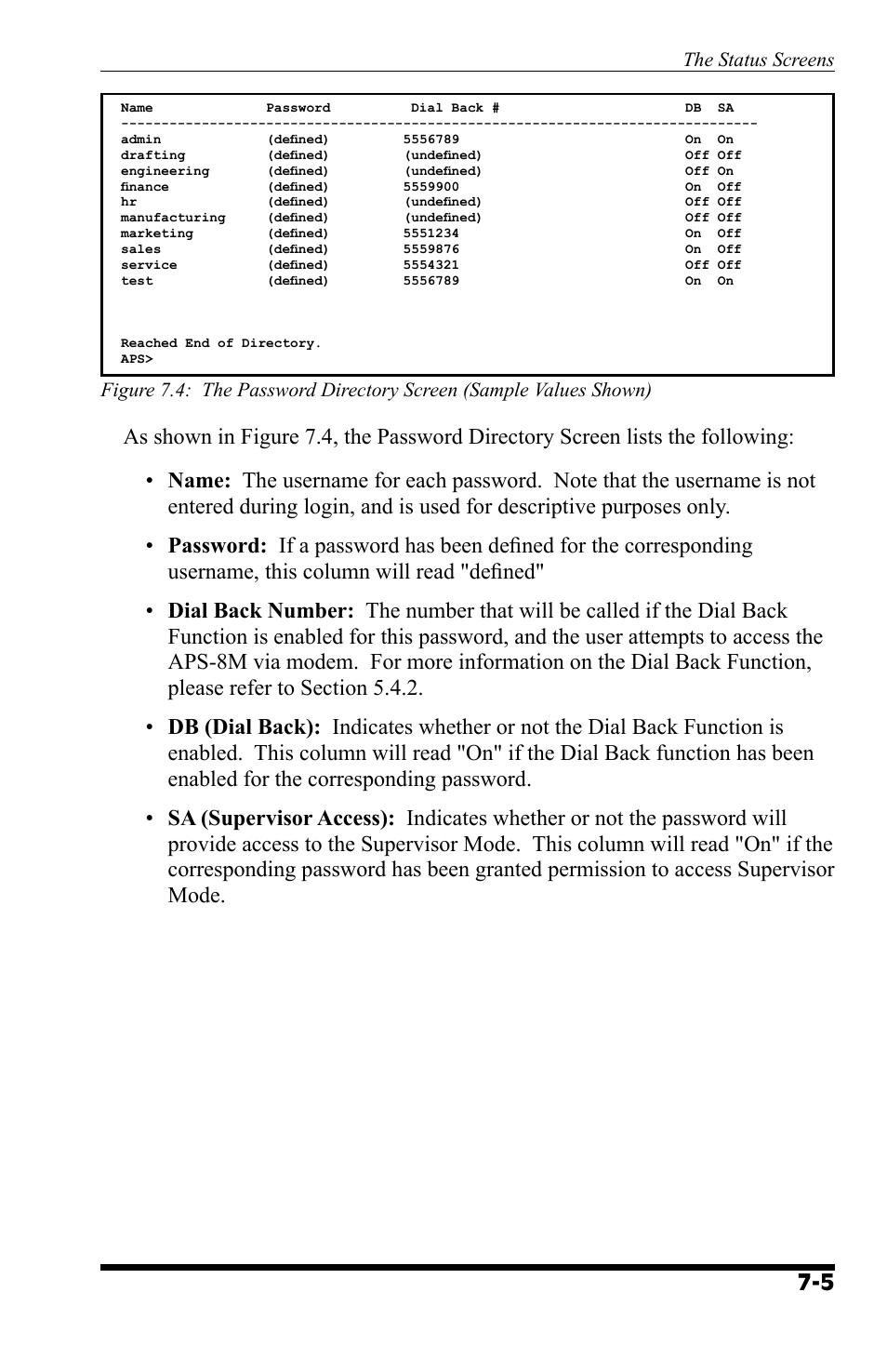 Western Telematic APS-8M User Manual | Page 45 / 82