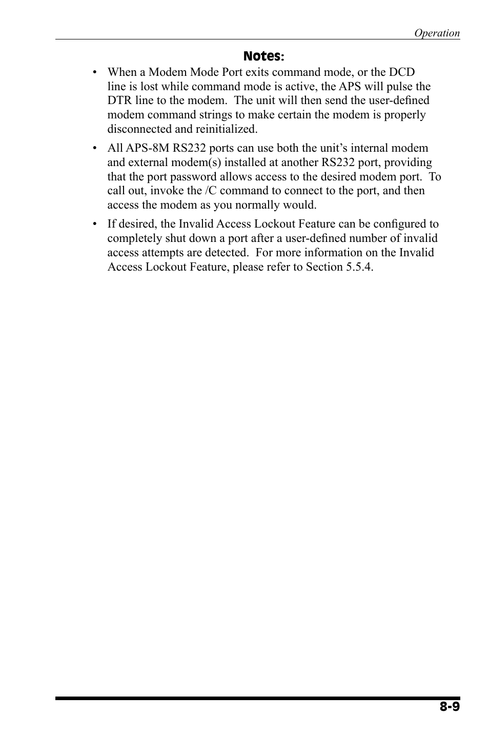 Western Telematic APS-8M User Manual | Page 55 / 82