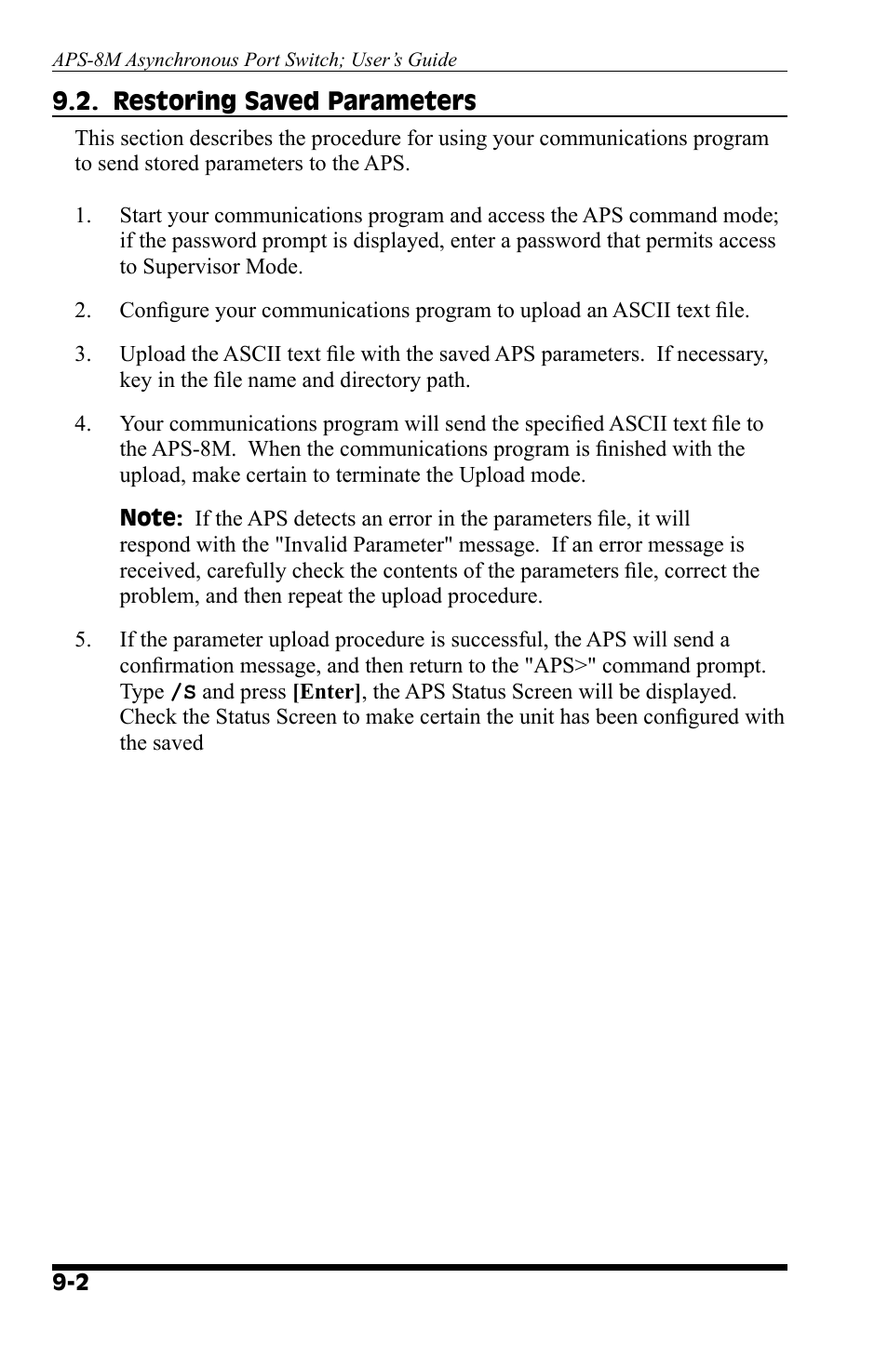 Western Telematic APS-8M User Manual | Page 58 / 82