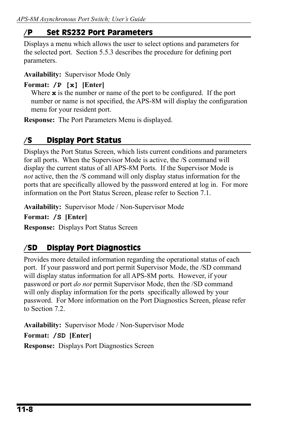 Western Telematic APS-8M User Manual | Page 68 / 82