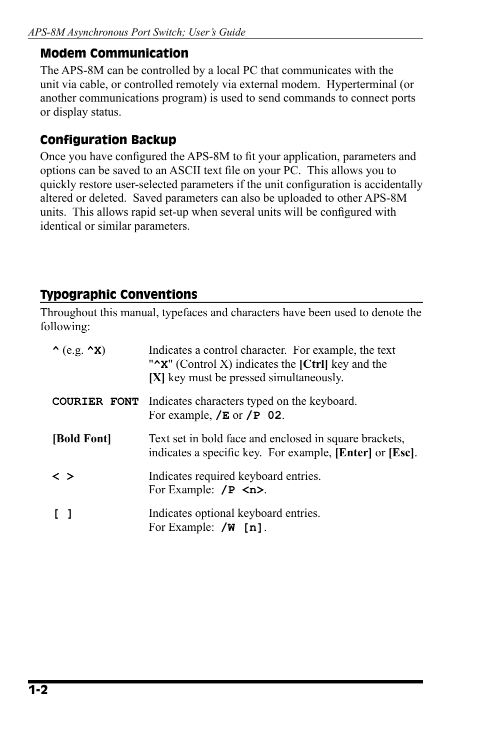 Western Telematic APS-8M User Manual | Page 8 / 82