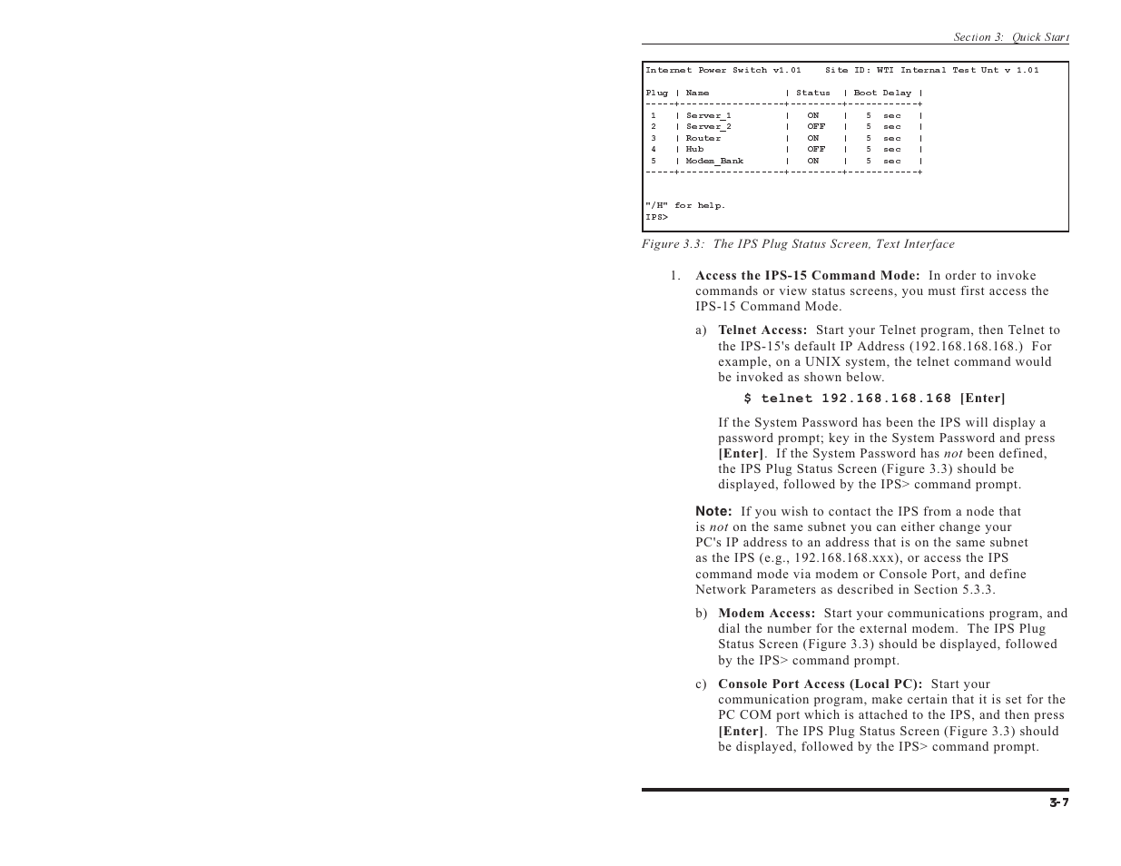 Western Telematic IPS-15 User Manual | Page 17 / 56