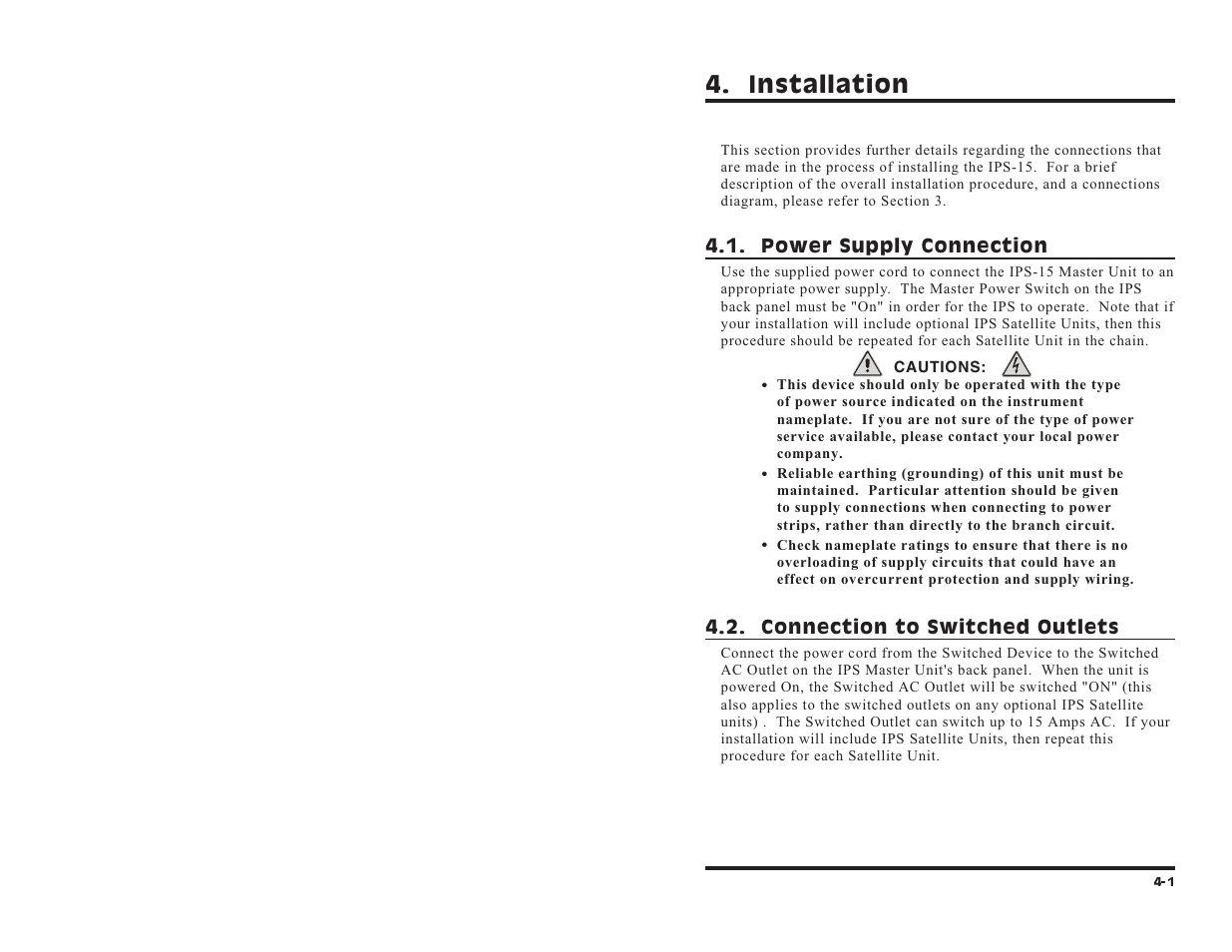 Installation | Western Telematic IPS-15 User Manual | Page 19 / 56