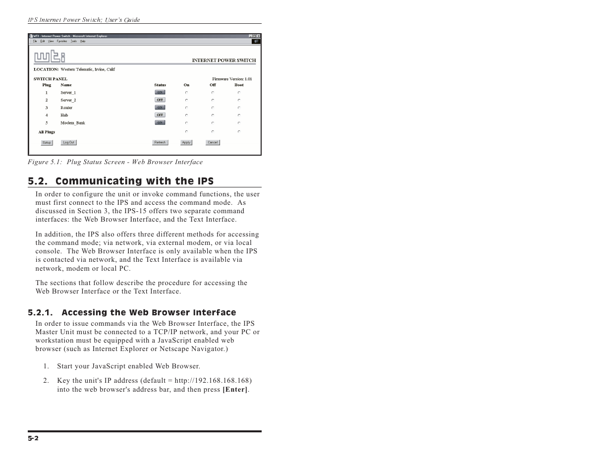 Western Telematic IPS-15 User Manual | Page 24 / 56