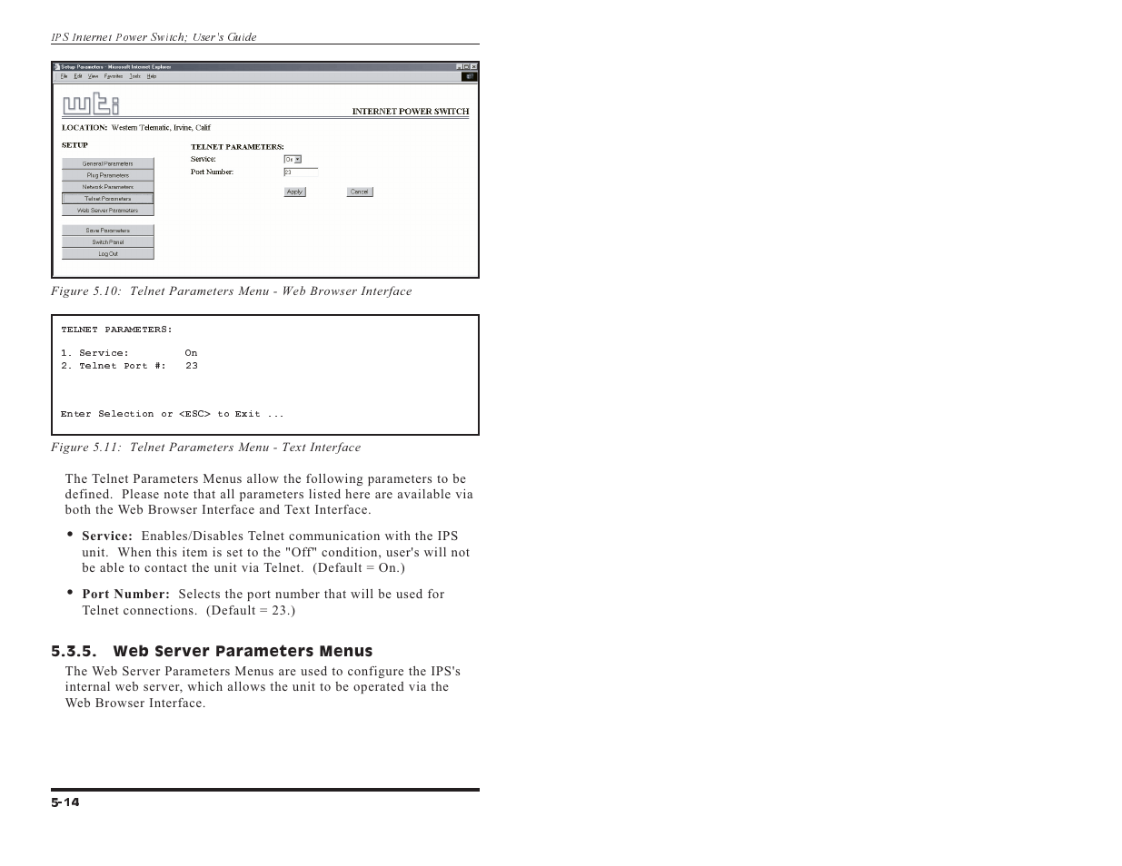 Western Telematic IPS-15 User Manual | Page 36 / 56