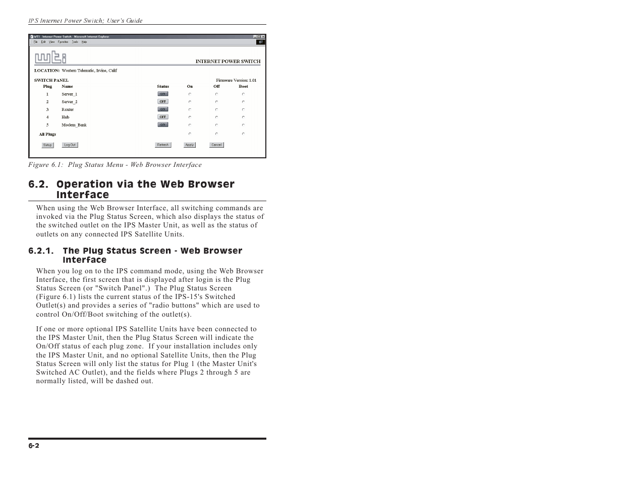 Western Telematic IPS-15 User Manual | Page 40 / 56