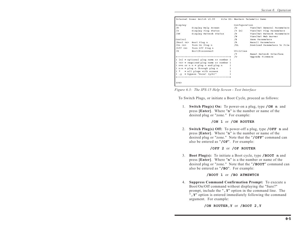Western Telematic IPS-15 User Manual | Page 43 / 56