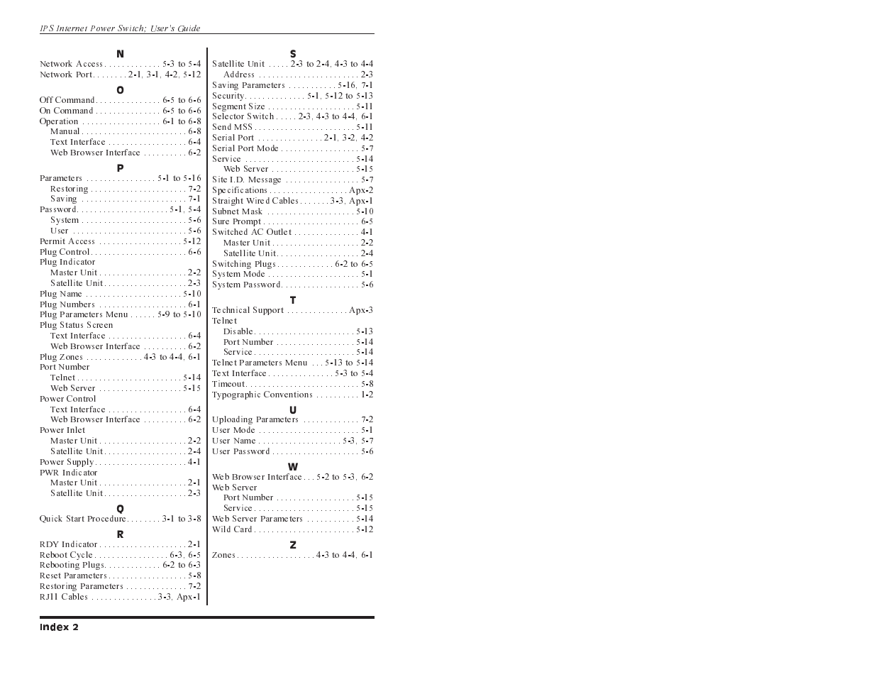 Western Telematic IPS-15 User Manual | Page 54 / 56