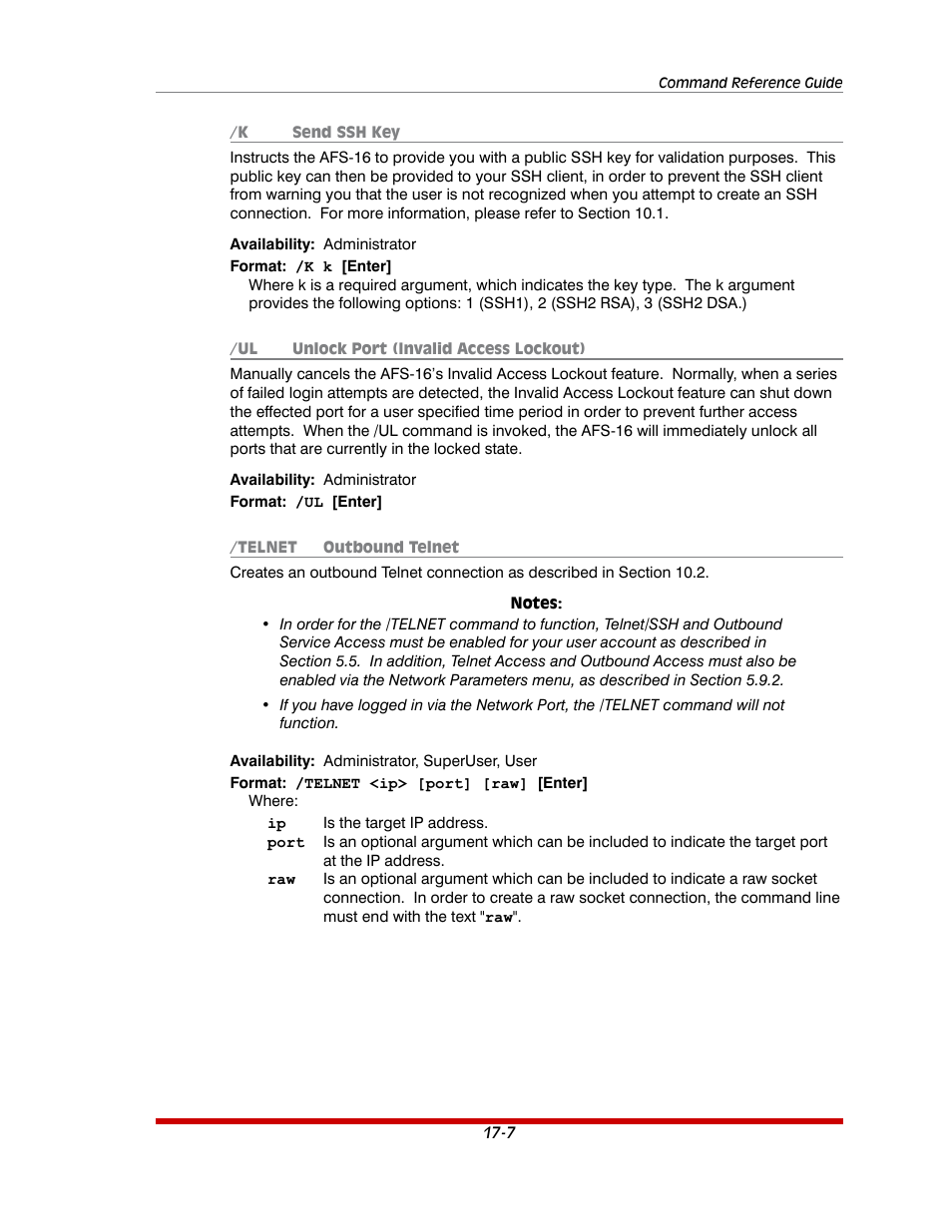 Western Telematic AFS-16-1 User Manual | Page 120 / 135