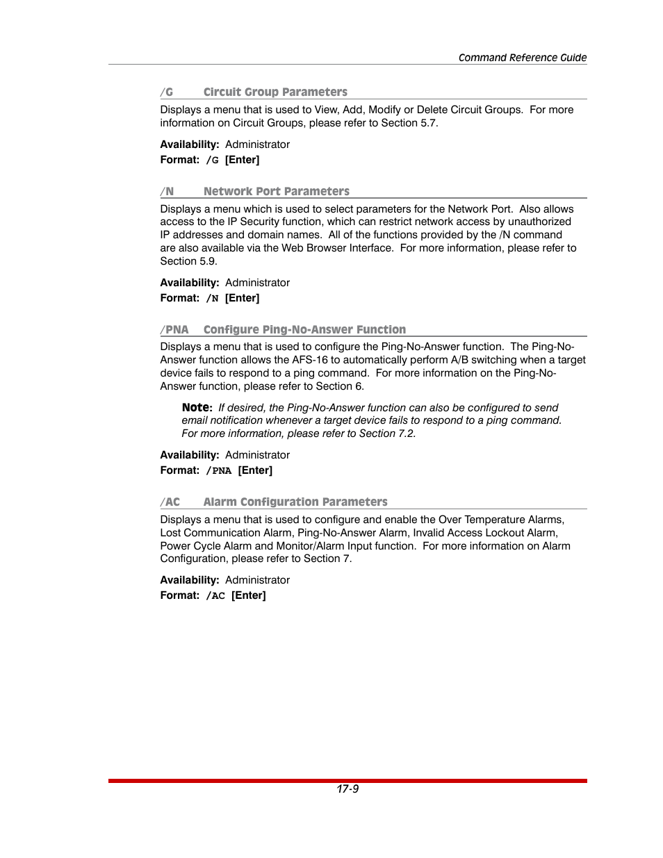 Western Telematic AFS-16-1 User Manual | Page 122 / 135