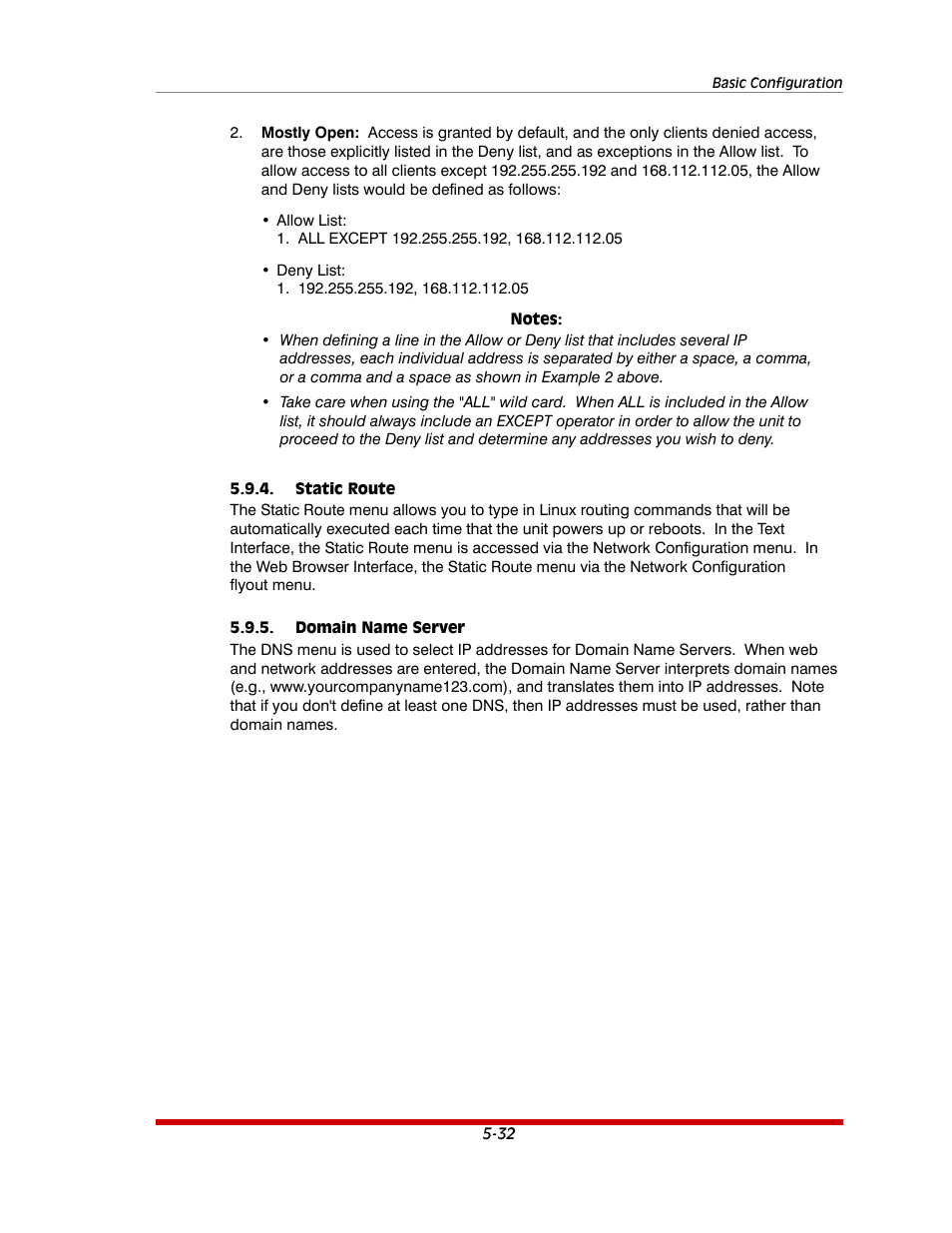 Static route -32, Domain name server -32 | Western Telematic AFS-16-1 User Manual | Page 53 / 135