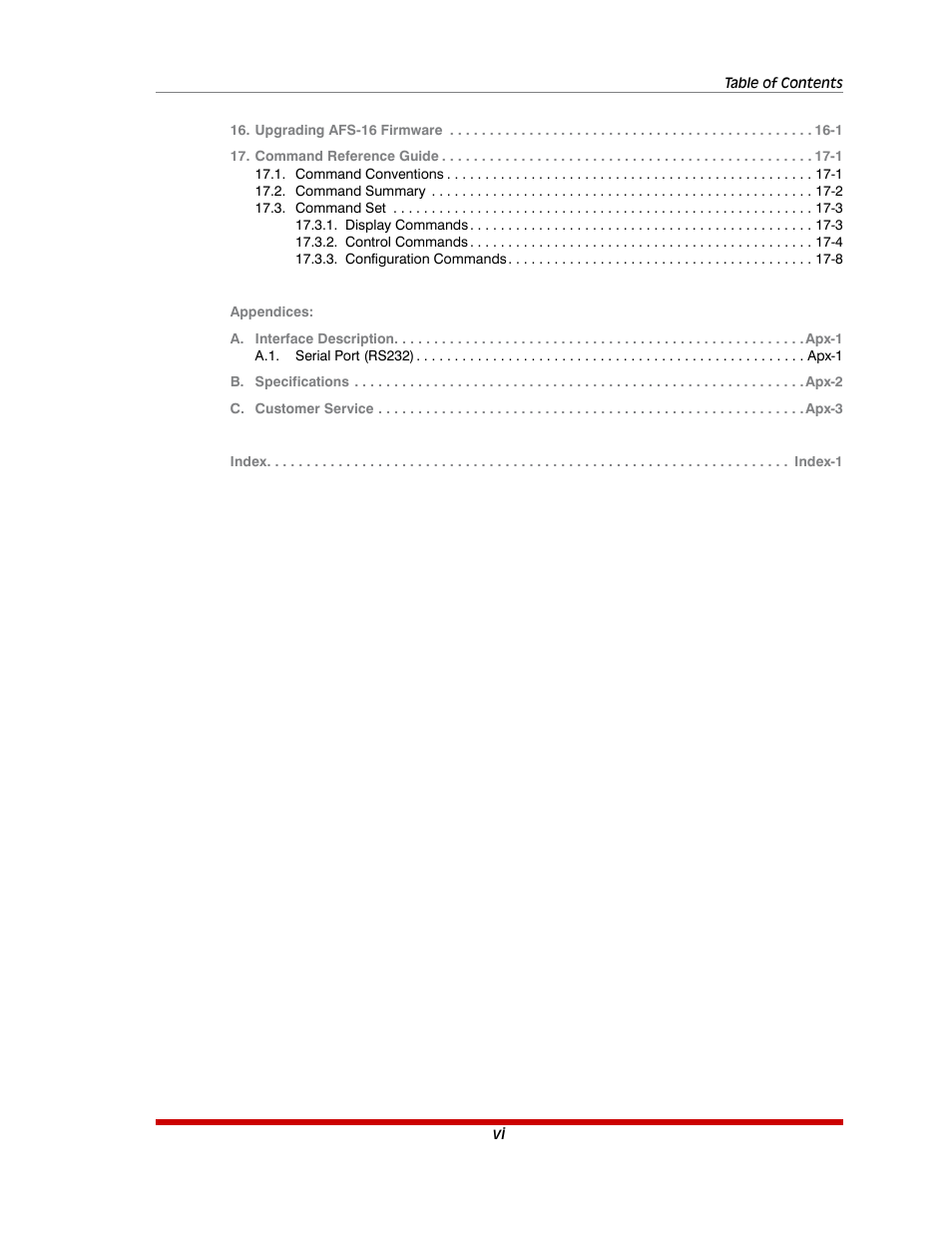 Western Telematic AFS-16-1 User Manual | Page 7 / 135