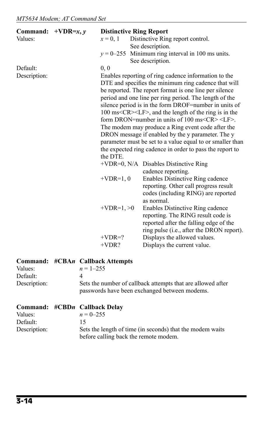 Western Telematic MT5634 User Manual | Page 22 / 36