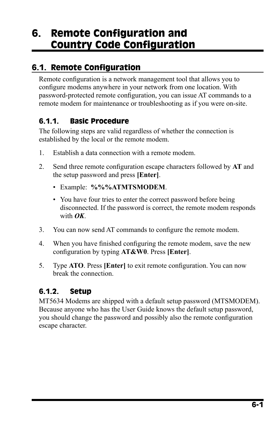 Western Telematic MT5634 User Manual | Page 31 / 36