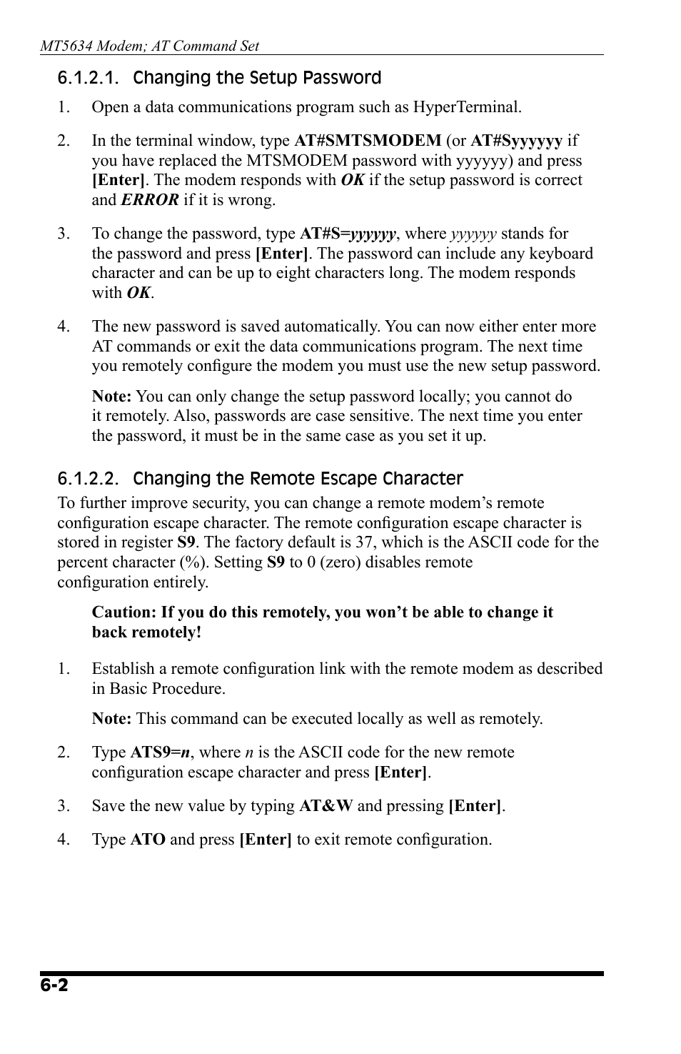 Western Telematic MT5634 User Manual | Page 32 / 36