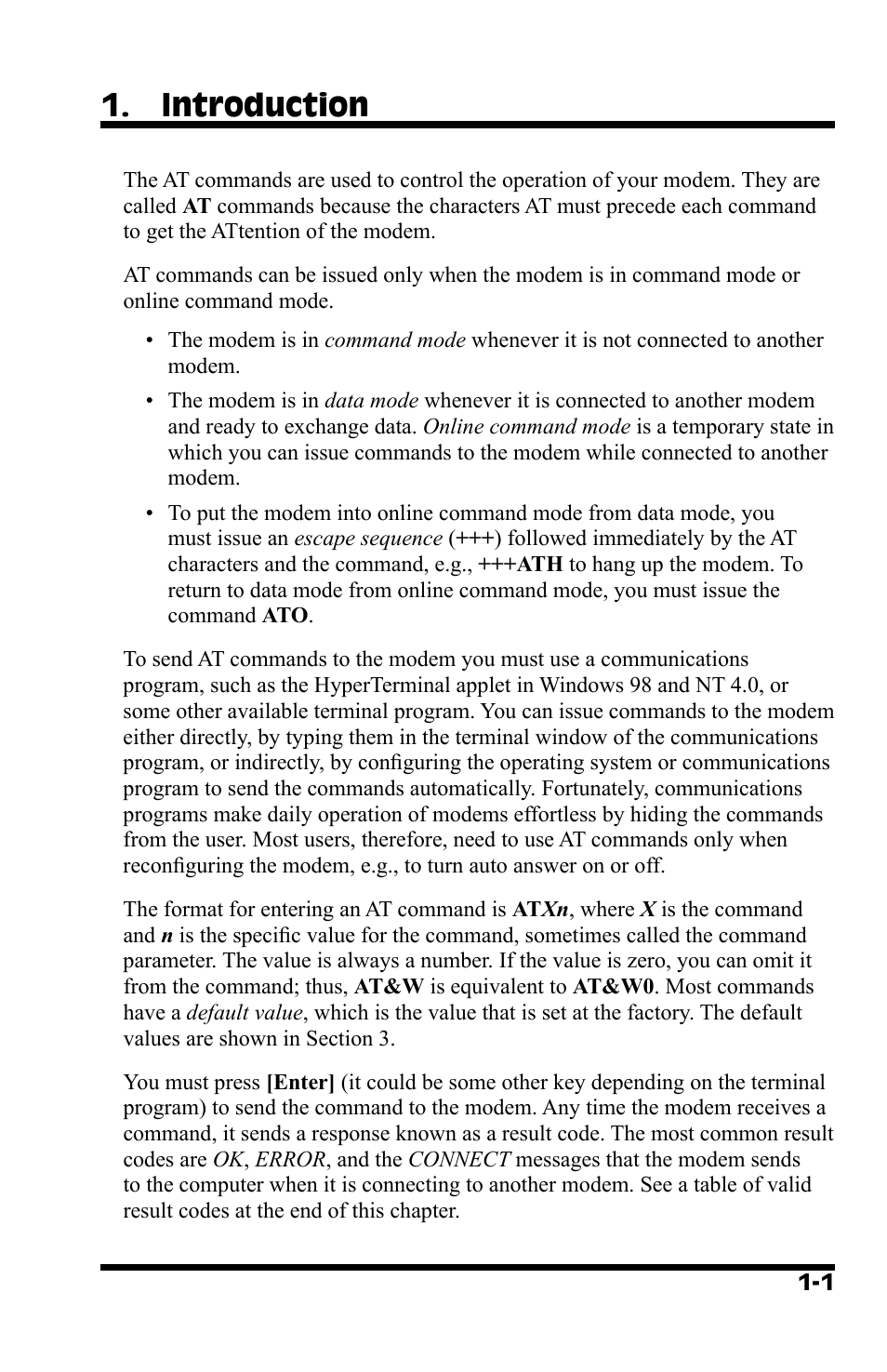 Introduction | Western Telematic MT5634 User Manual | Page 5 / 36