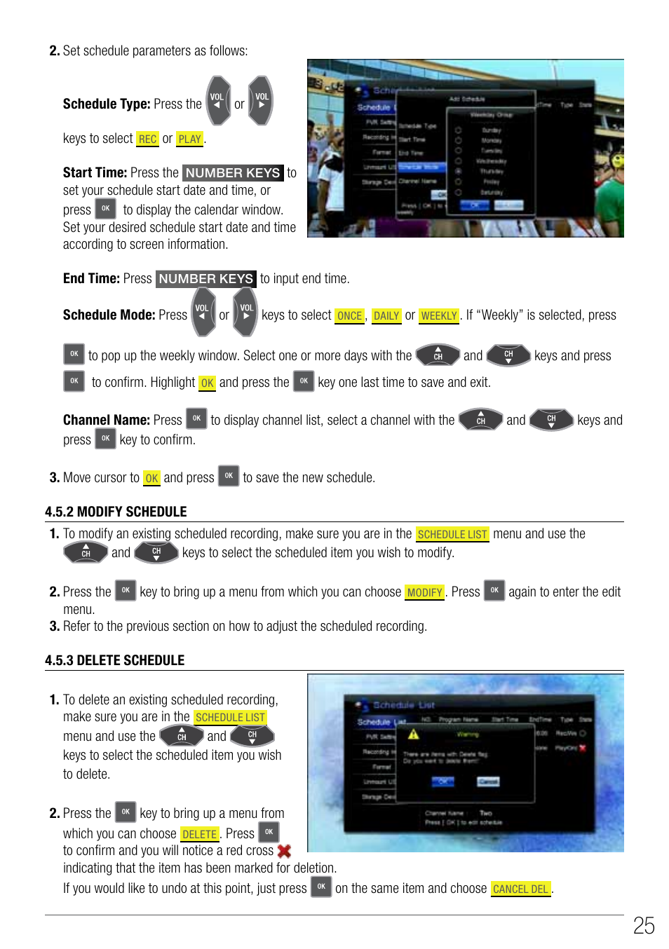 Wintal PVR10 User Manual | Page 25 / 48