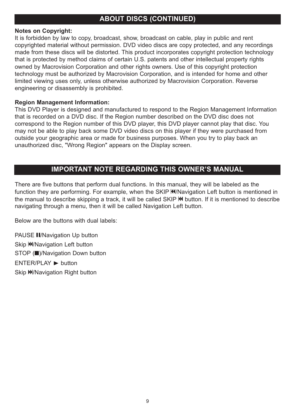 Disney DP3500-FLR User Manual | Page 10 / 23