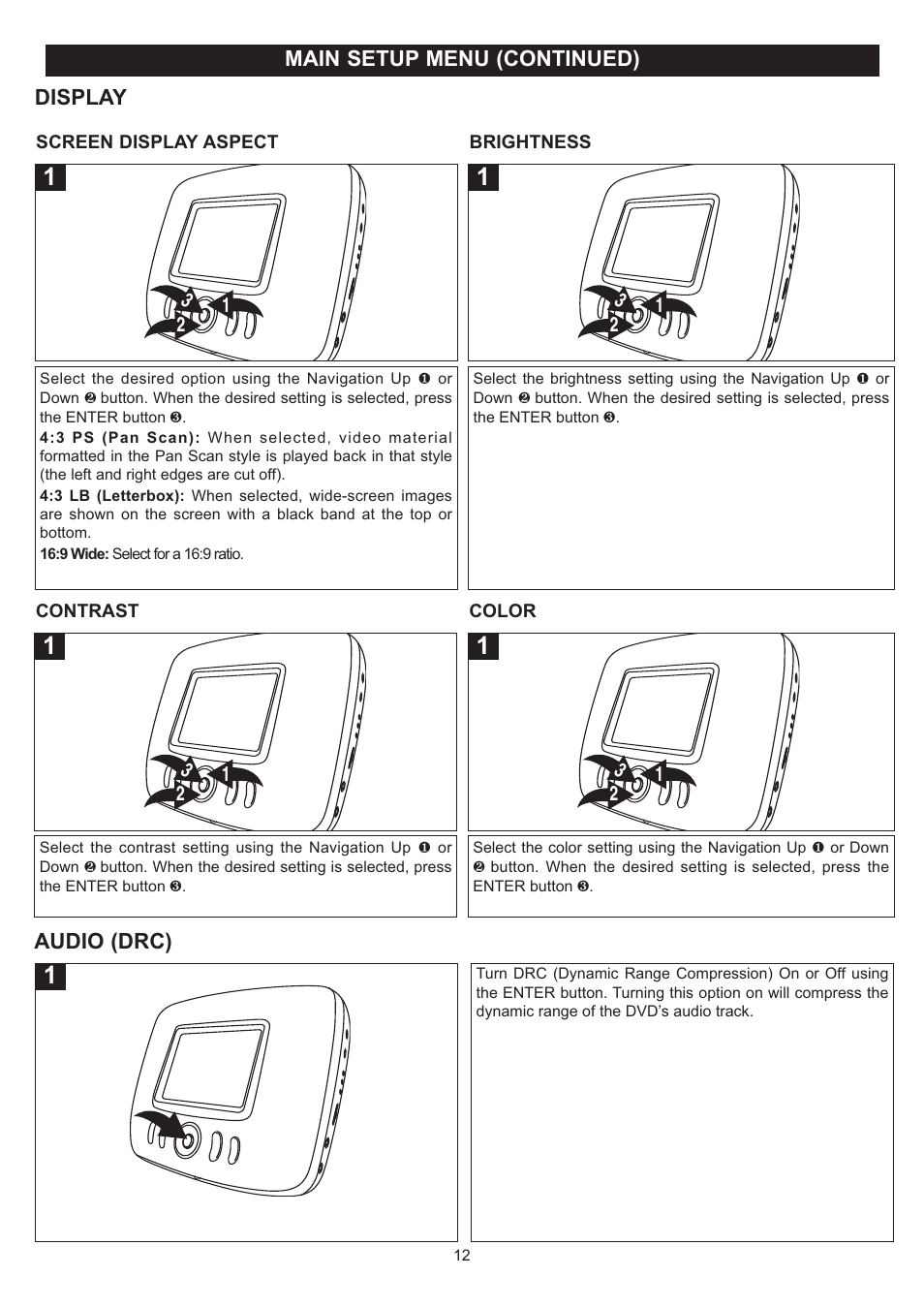 Disney DP3500-FLR User Manual | Page 13 / 23