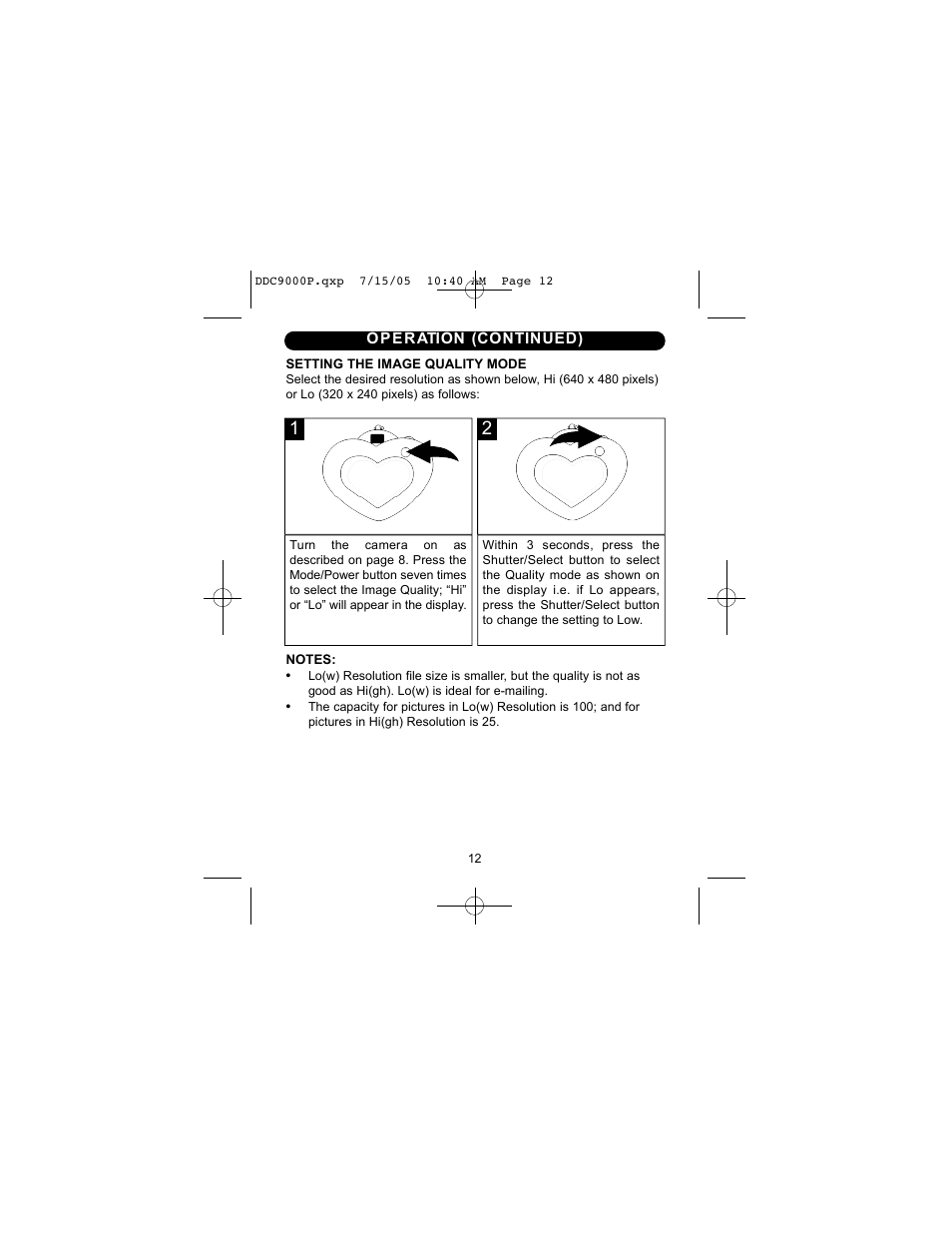 Disney DDC9000-P User Manual | Page 13 / 65