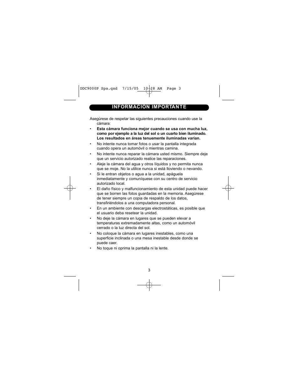 Disney DDC9000-P User Manual | Page 25 / 65