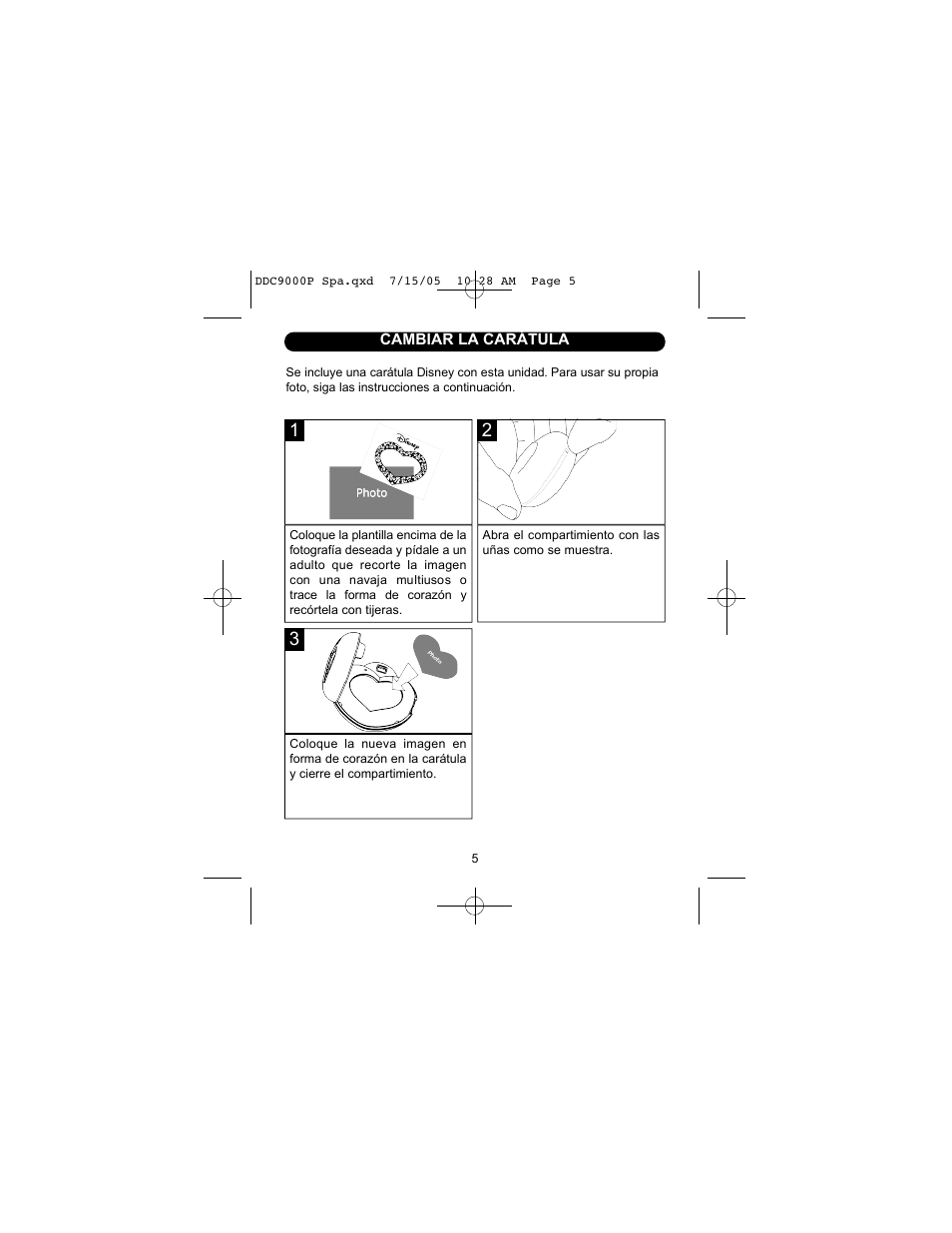 Disney DDC9000-P User Manual | Page 27 / 65