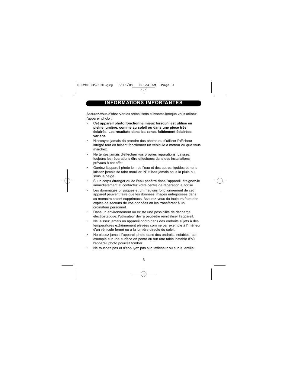 Disney DDC9000-P User Manual | Page 46 / 65