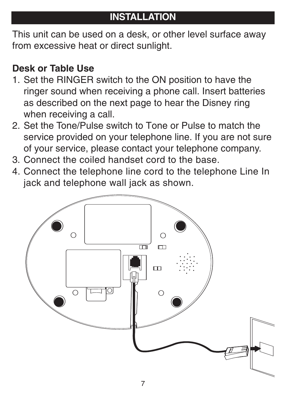 Disney DPH8010-P User Manual | Page 8 / 13