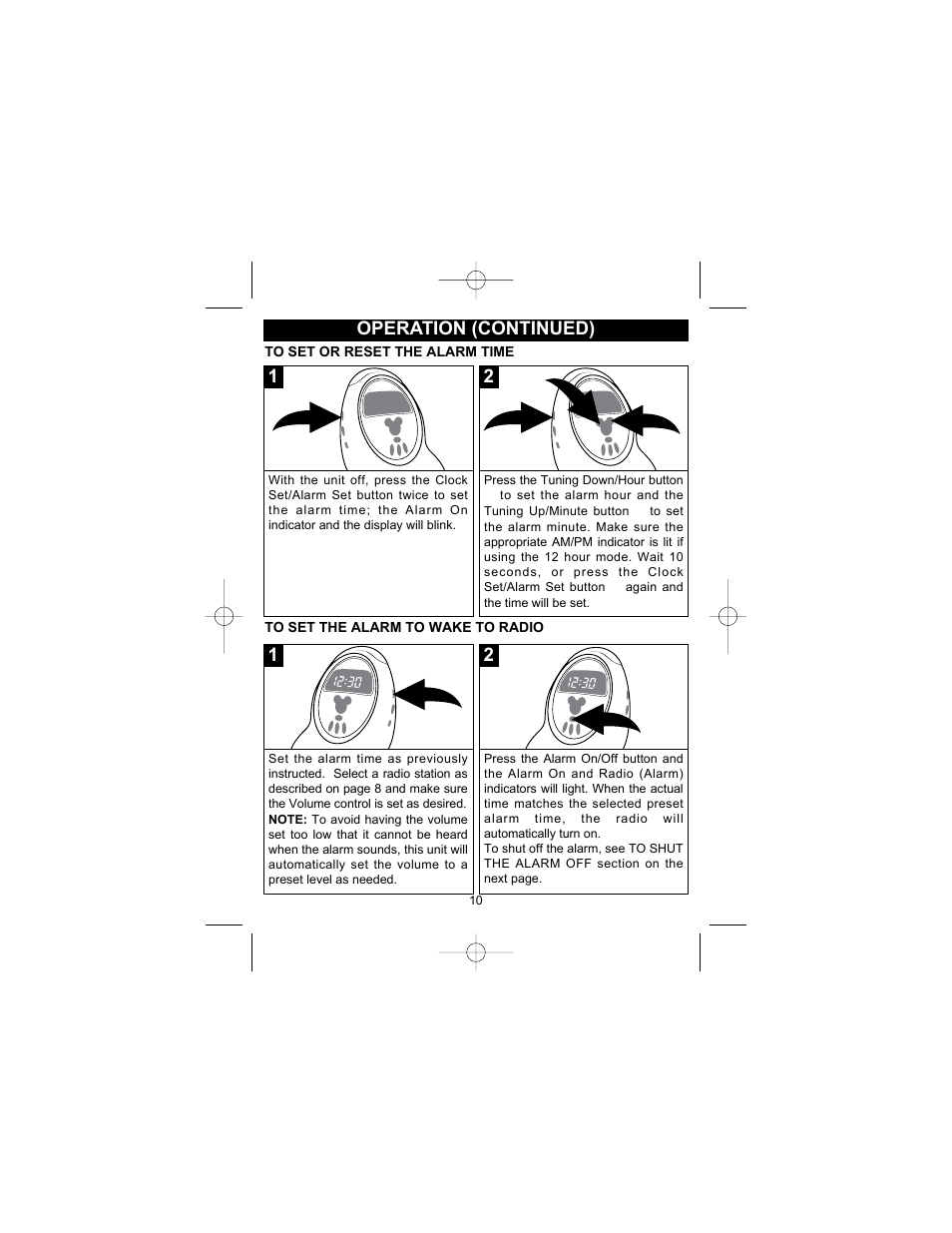 Disney DCR5000-P User Manual | Page 11 / 15
