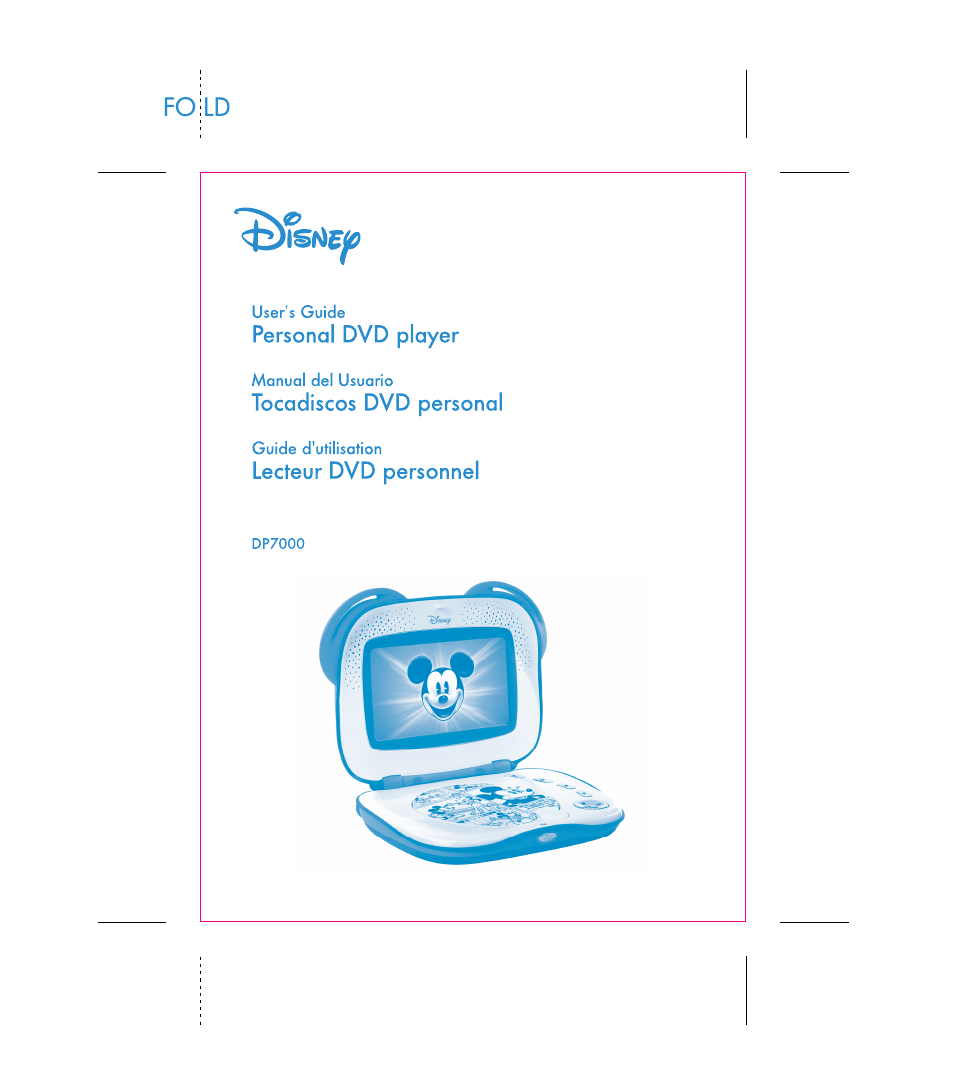 Disney DP7000 User Manual | 66 pages