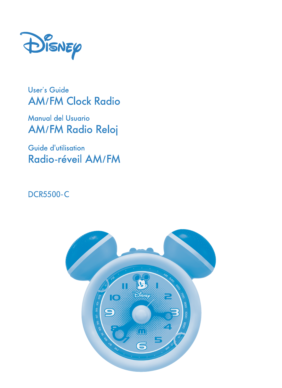 Disney DCR5500-C User Manual | 16 pages