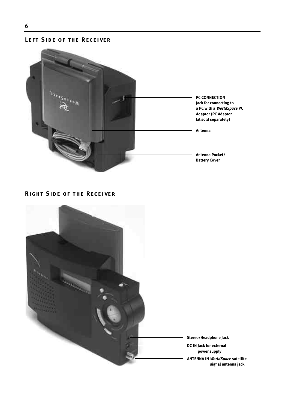 WorldSpace wssr-11 User Manual | Page 6 / 24