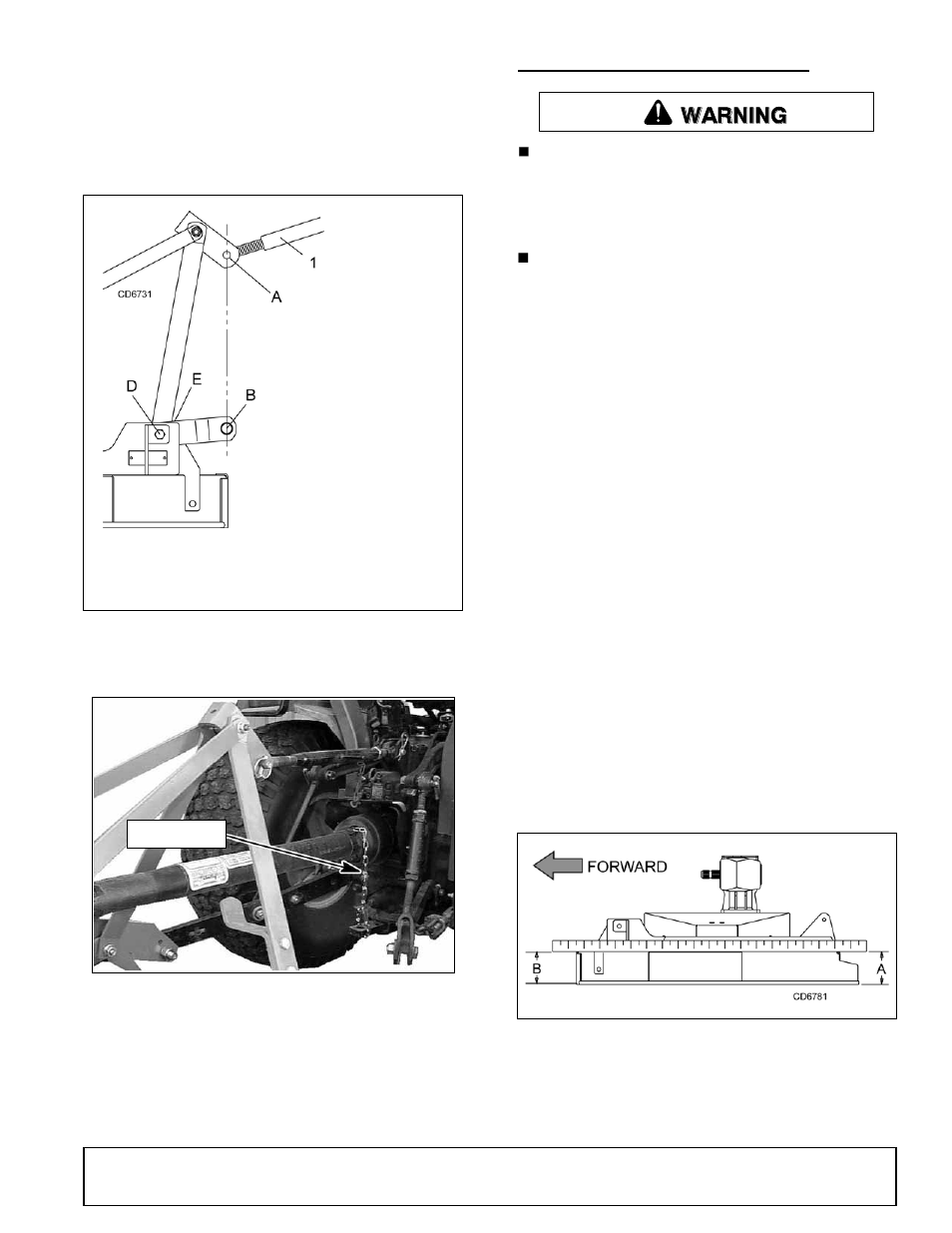 Operation 11, Important, Warning | Woods Equipment PRD6000 User Manual | Page 11 / 50