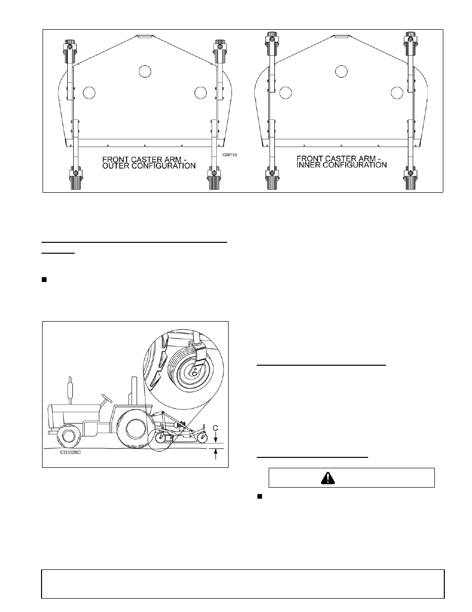 Operation 13, Important, Caution | Woods Equipment PRD6000 User Manual | Page 13 / 50