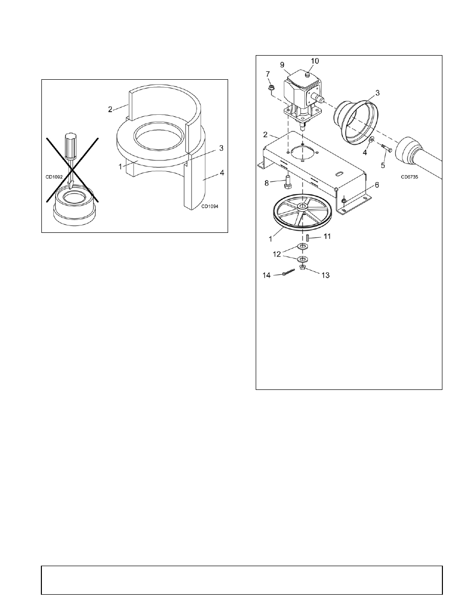 Dealer service 25 | Woods Equipment PRD6000 User Manual | Page 25 / 50