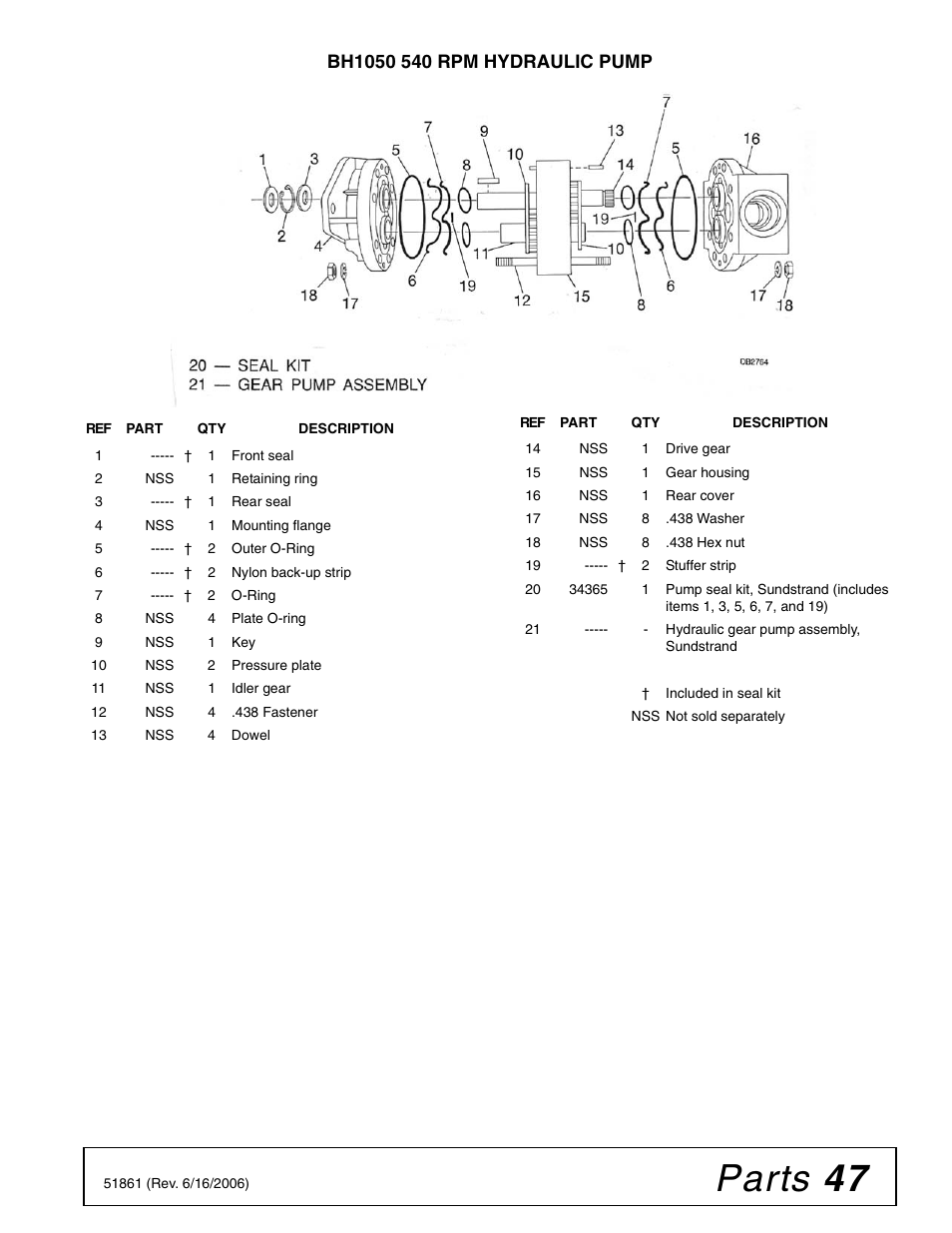 Parts 47 | Woods Equipment 1050 User Manual | Page 47 / 60