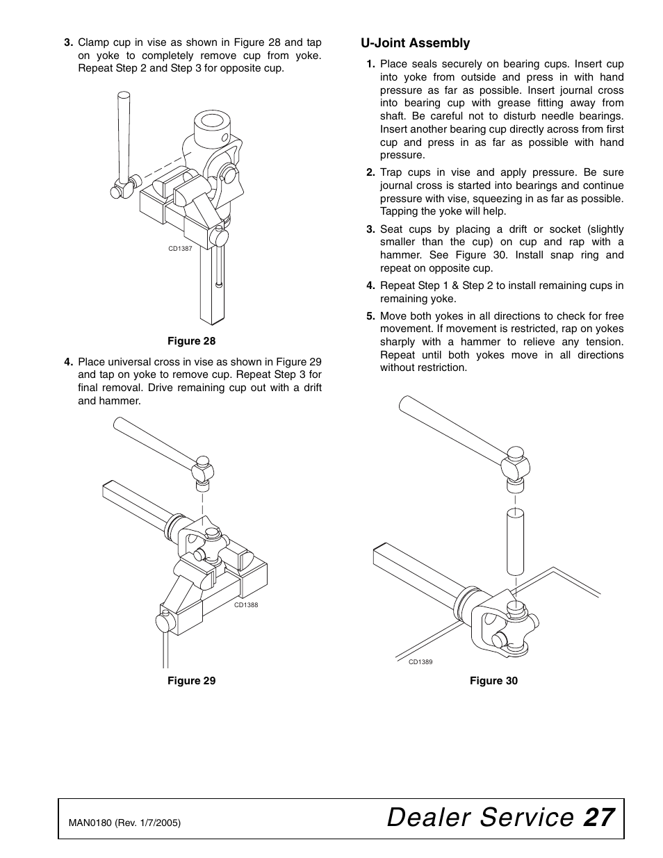 Dealer service 27 | Woods Equipment RD6000-2 User Manual | Page 29 / 48