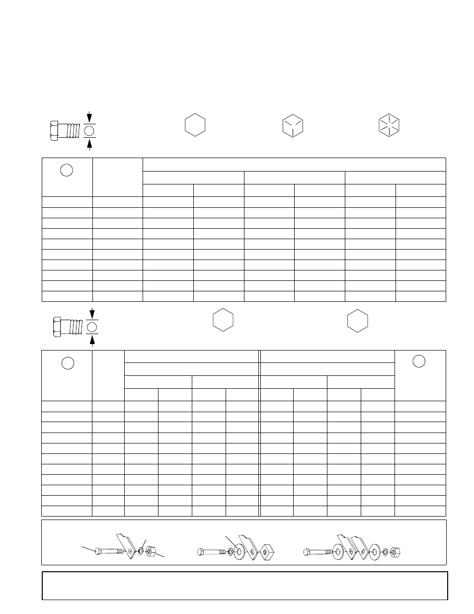Appendix 43, Bolt torque chart, Sae series torque chart | Metric series torque chart | Woods Equipment RD72 User Manual | Page 43 / 48