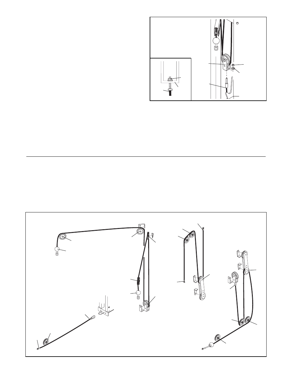 Cable diagrams | Weider WEBE29911 User Manual | Page 16 / 26