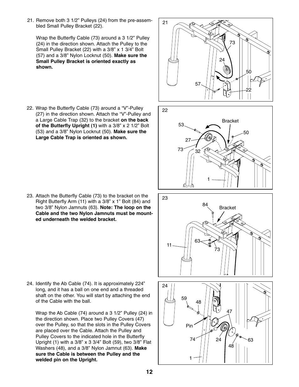 Weider 9940 User Manual | Page 12 / 33