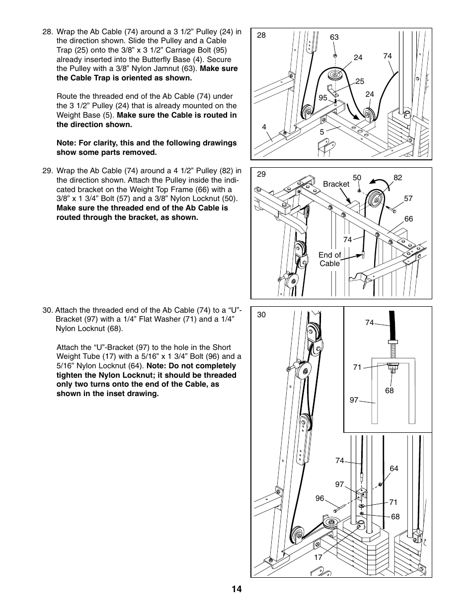 Weider 9940 User Manual | Page 14 / 33