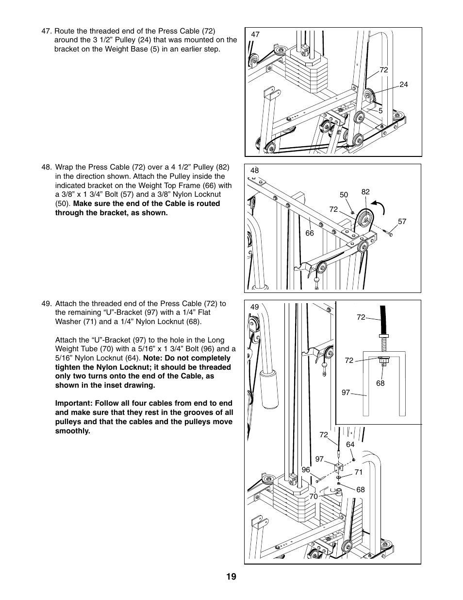 Weider 9940 User Manual | Page 19 / 33