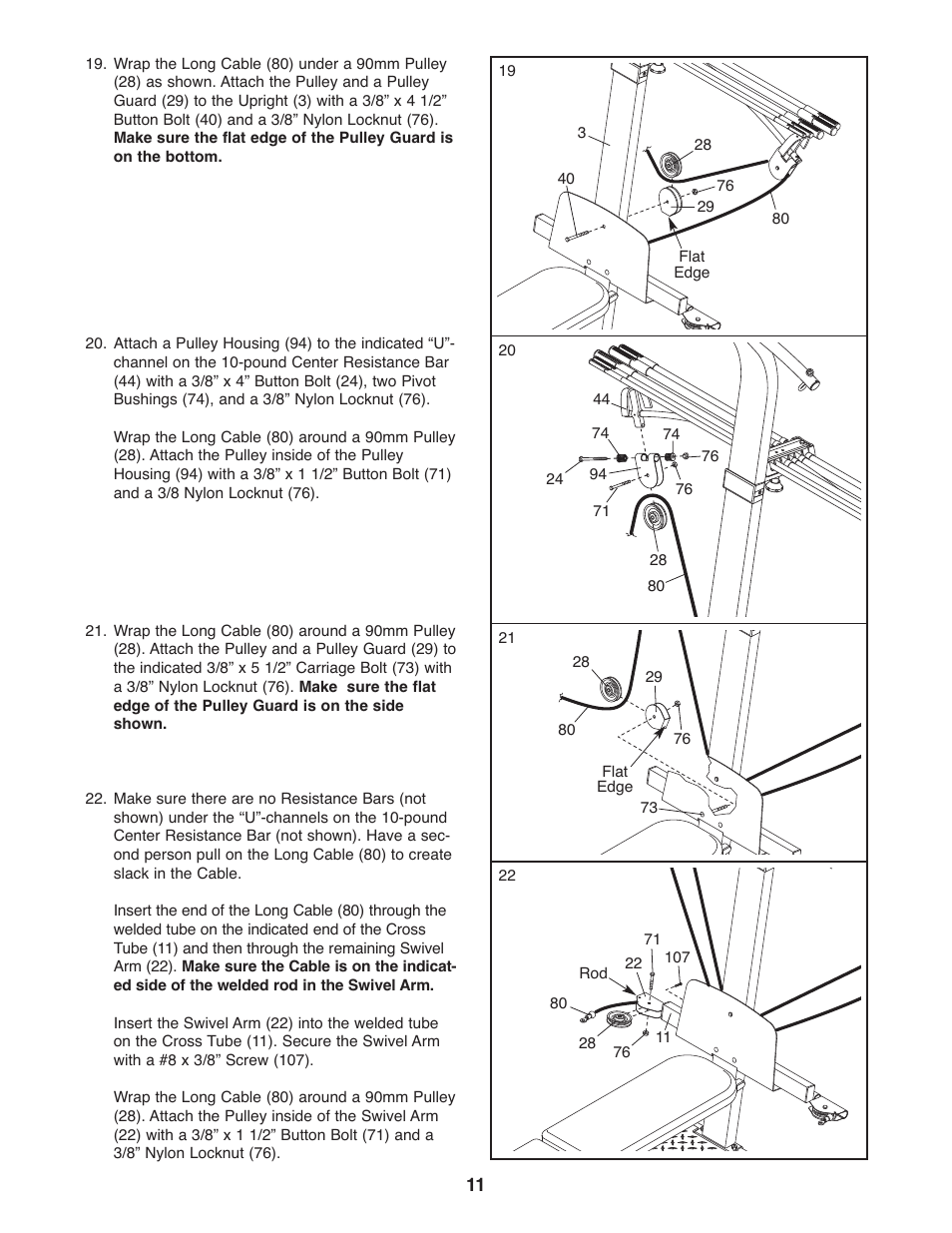 Weider WESY5993.2 User Manual | Page 11 / 24