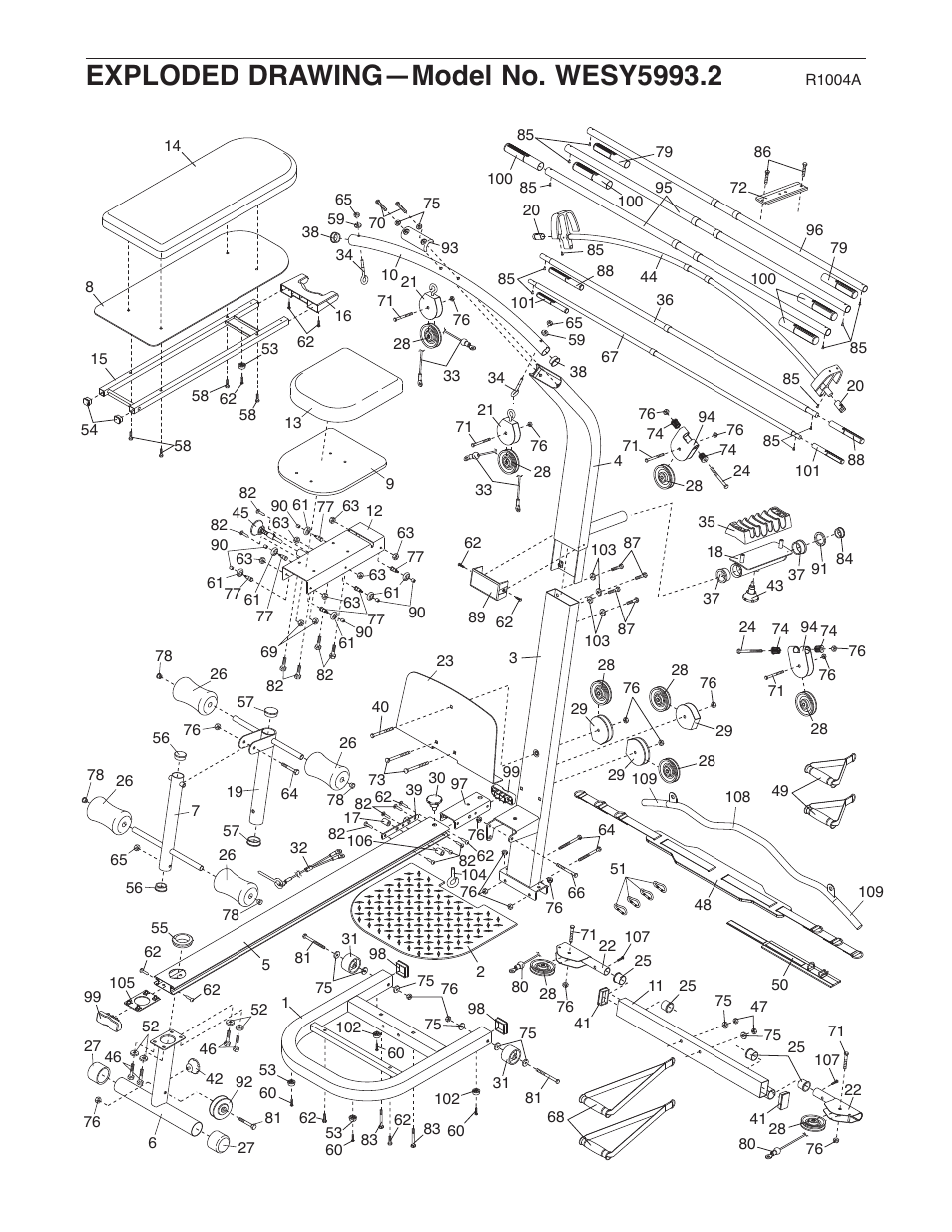 Weider WESY5993.2 User Manual | Page 23 / 24