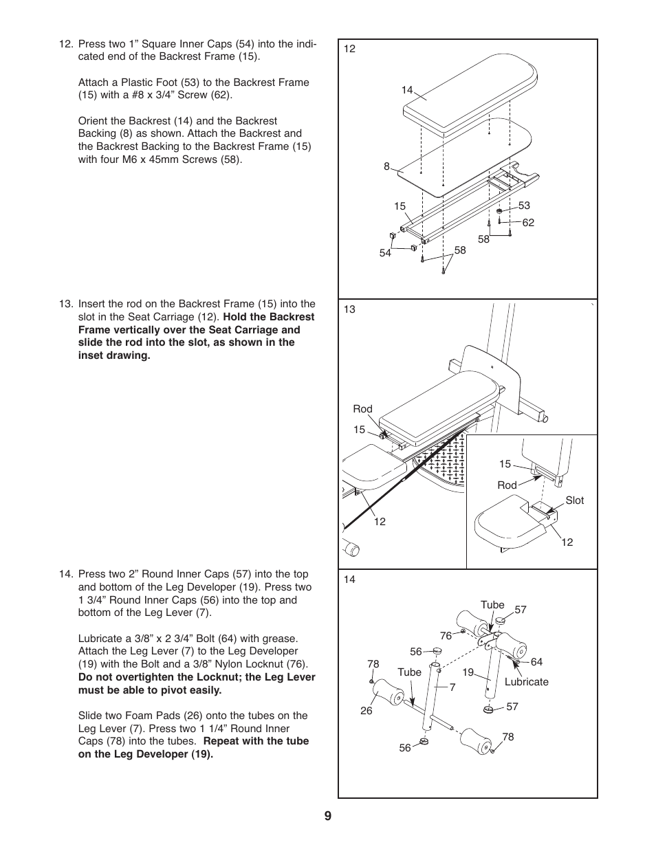 Weider WESY5993.2 User Manual | Page 9 / 24