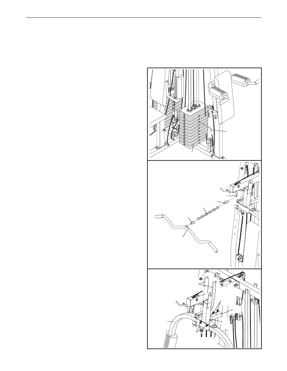 Adjustments | Weider 831.153933 User Manual | Page 22 / 33