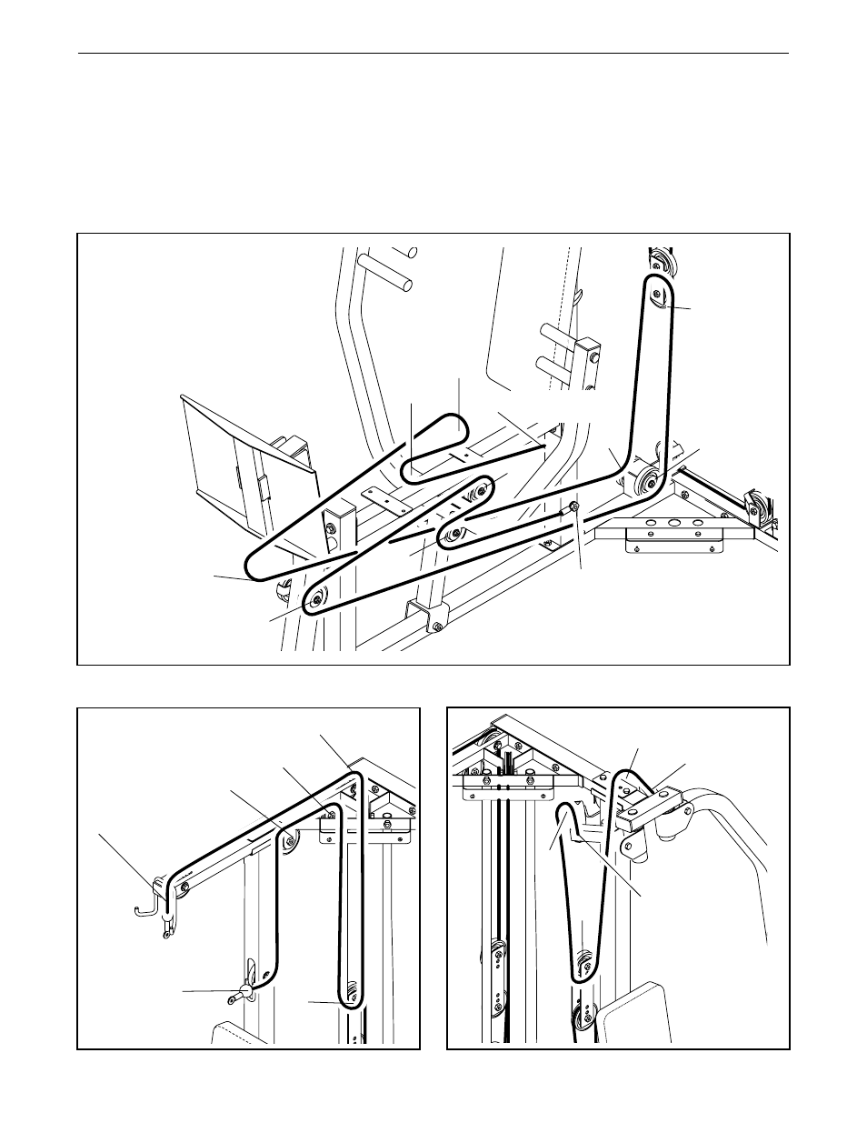 Cable diagrams | Weider WESY59101 User Manual | Page 25 / 35